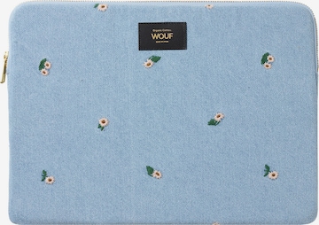 Borsa per laptop di Wouf in blu: frontale