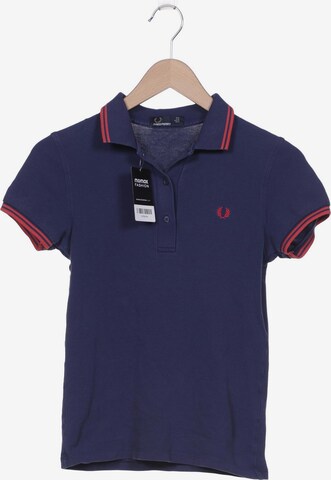 Fred Perry Poloshirt XS in Blau: predná strana