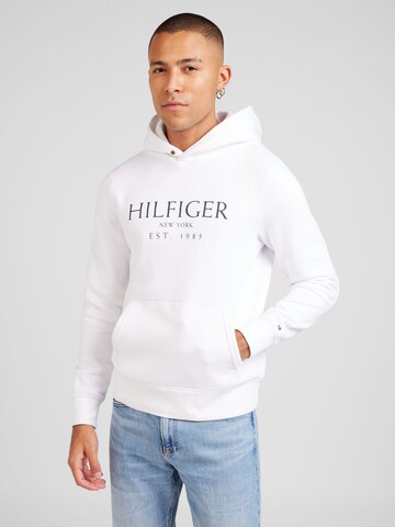 TOMMY HILFIGER Sweatshirt in Weiß: Vorderseite