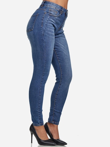 Tazzio Skinny Jeansy 'F107' w kolorze niebieski