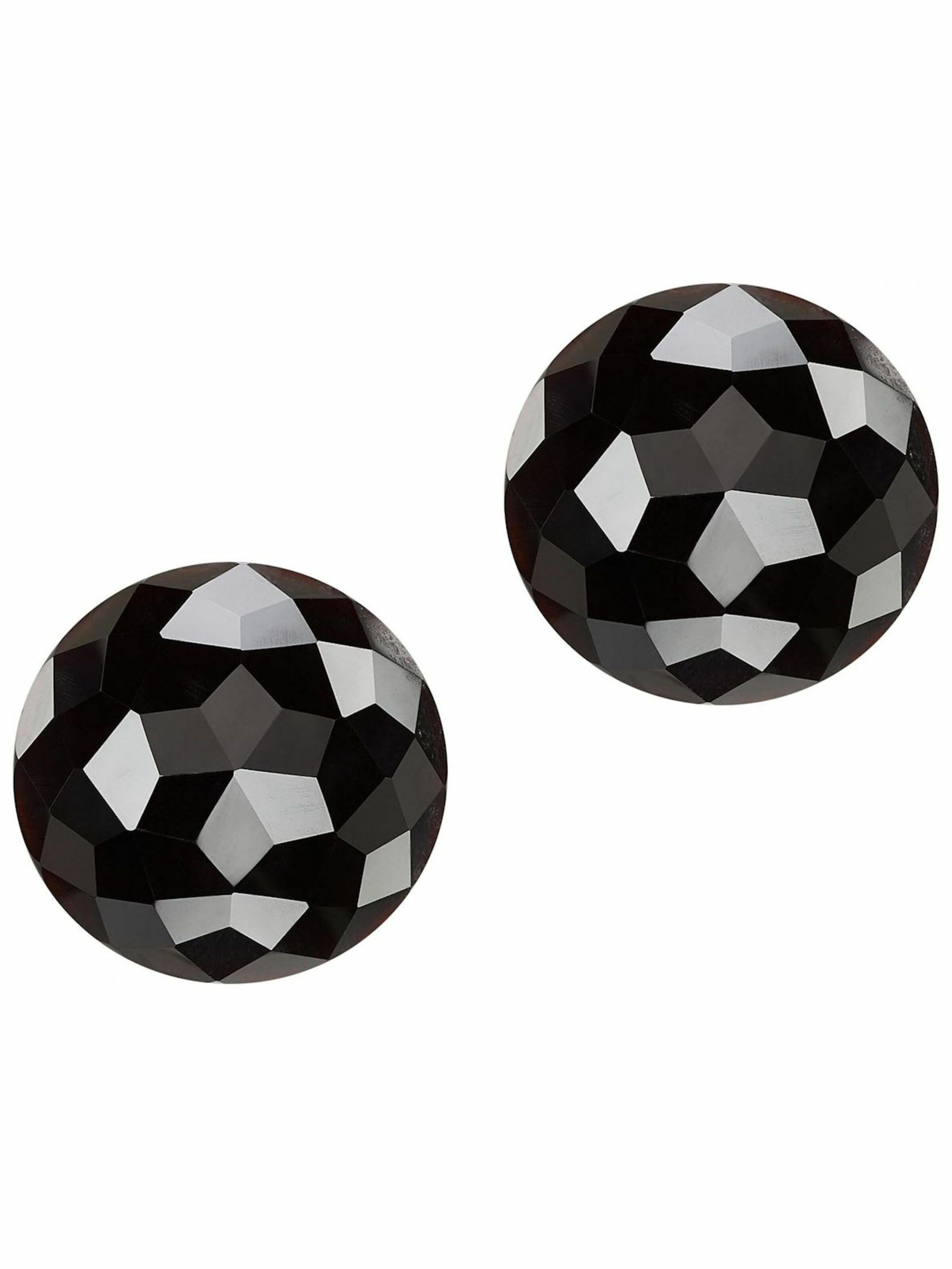 Gemshine Ohrringe in Schwarz