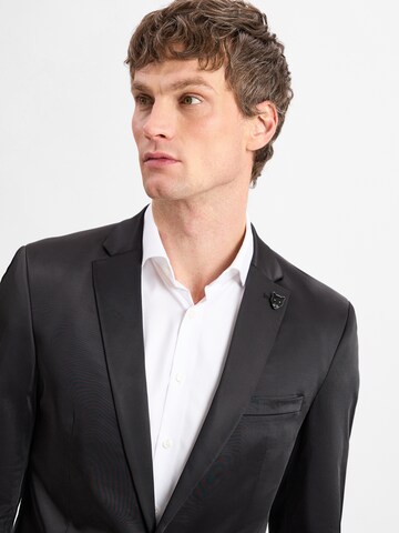 Finshley & Harding London Slim fit Colbert 'Brixdon' in Zwart