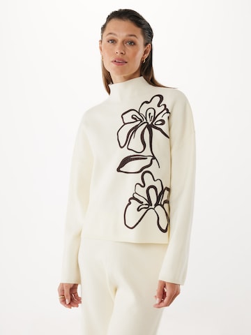 MEXX Kampsun, värv beež: eest vaates