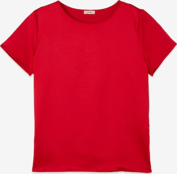 T-shirt oltre en rouge : devant