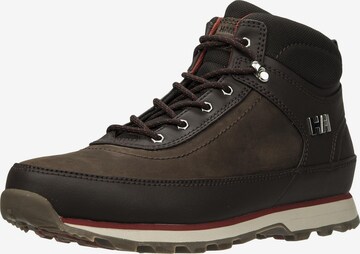 HELLY HANSEN Lace-Up Boots 'Calgary' in Brown: front