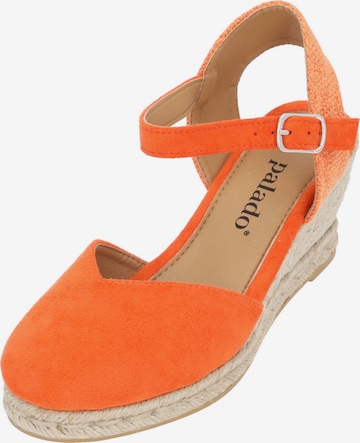Palado Sandals 'Sathos' in Orange: front
