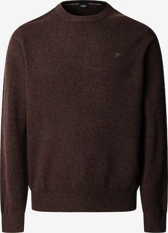 Hackett London Sweater in Brown: front