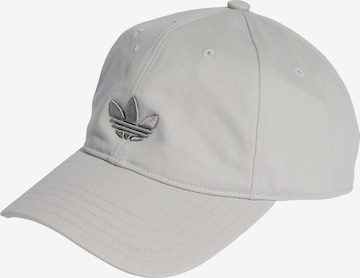 ADIDAS ORIGINALS Cap 'Adicolor Classic Trefoil' in Grau: Vorderseite