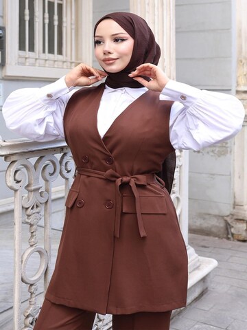MODAMIHRAM Tunic in Brown