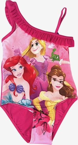 Disney Princess Badeanzug 'Disney Princess' in Pink: Vorderseite