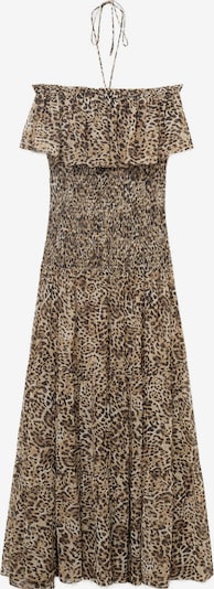 MANGO Mekko 'LAURE' värissä vaaleabeige / ruskea / musta, Tuotenäkymä