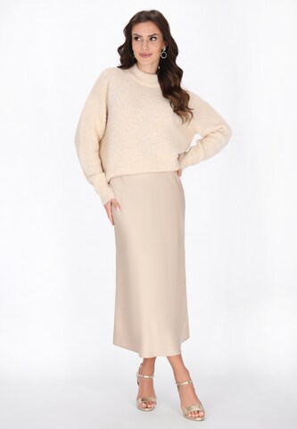 faina - Pullover em bege