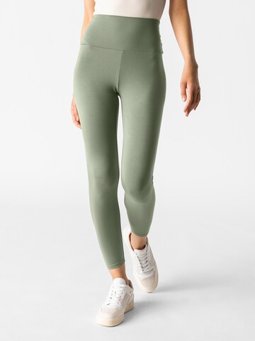 Skinny Leggings 'Luna' Les Lunes en vert : devant