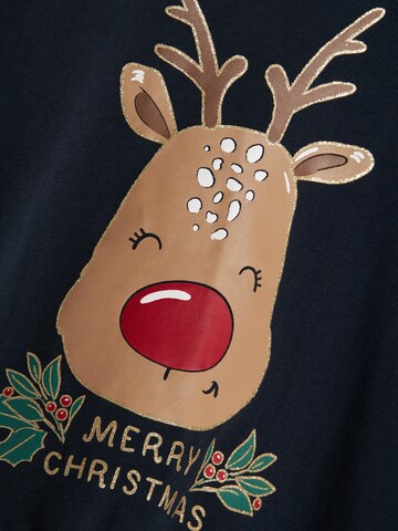 NAME IT Sweatshirt 'NMFVISMAS' in Blue