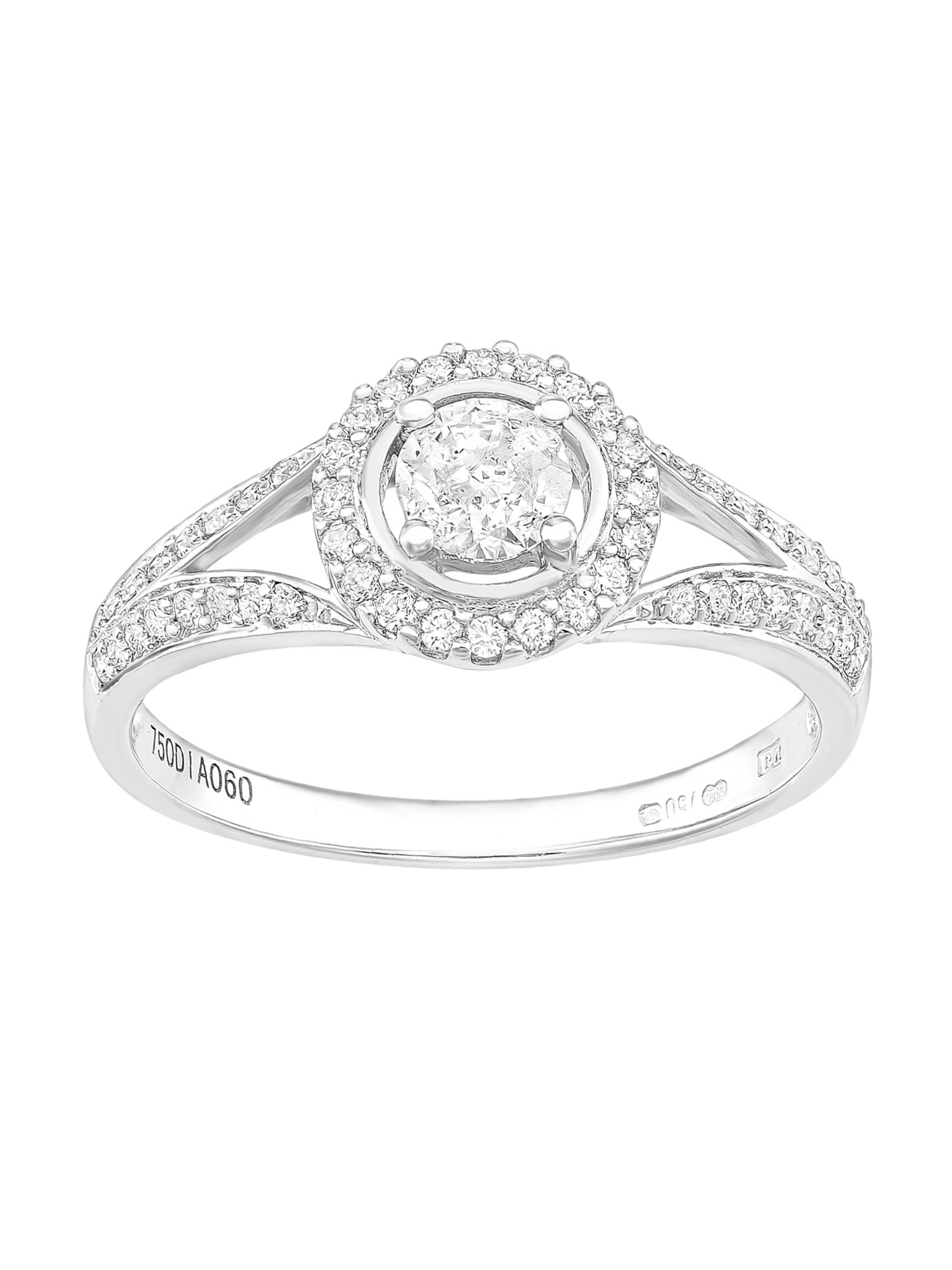 DIAMANT LETERNEL Ring in Silver: front
