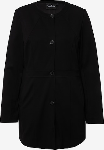 Blazer Ulla Popken en noir : devant