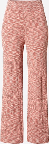 s.Oliver Zvonové kalhoty Kalhoty – pink: přední strana