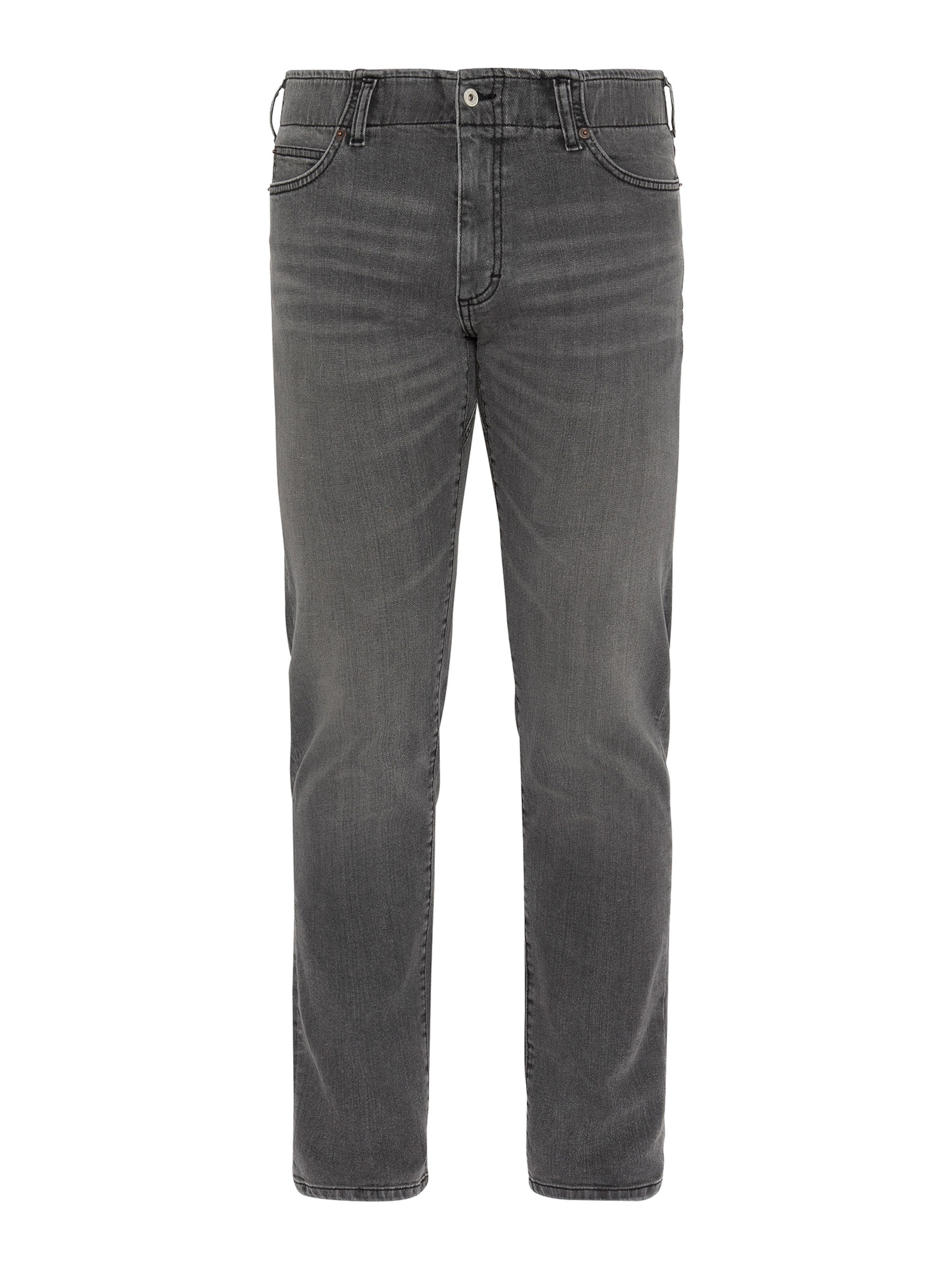 Coupe slim Jean Schott NYC en gris : devant