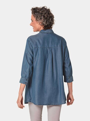 Goldner Blouse in Blauw