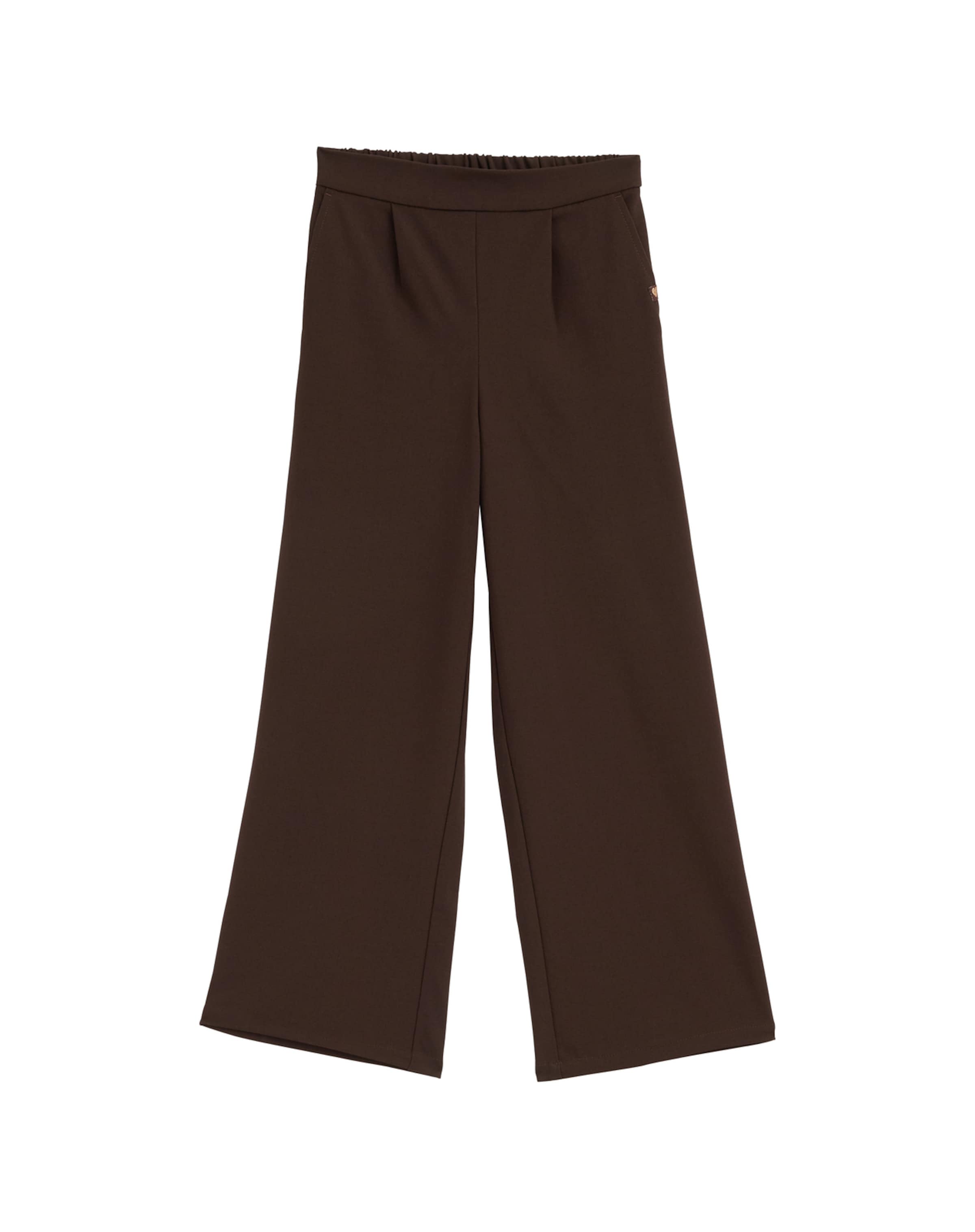 WE Fashion Regular Broek 'Meisjes' in Bruin: voorkant