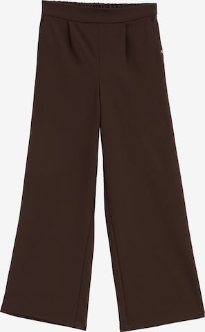 WE Fashion Regular Housut 'Meisjes' värissä ruskea: etupuoli