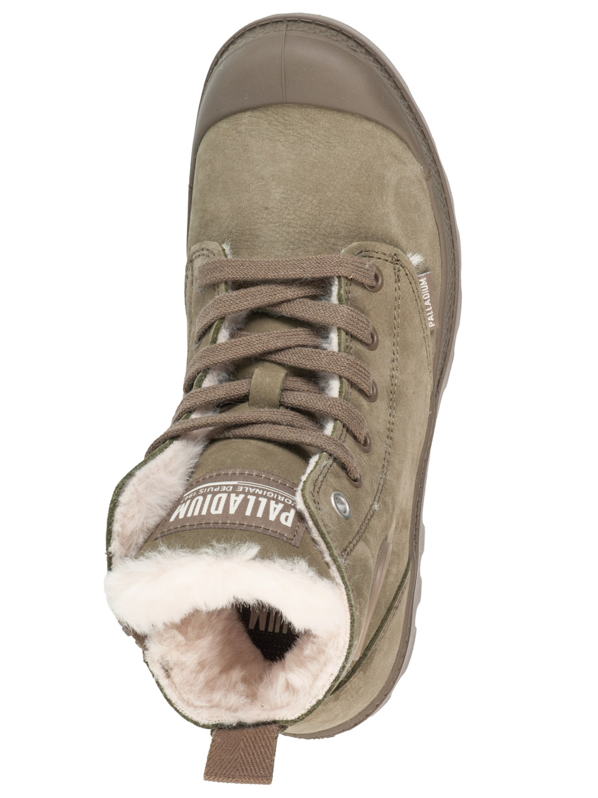 Palladium High-top trainers 'Pampa Hi Zip WL' in Green