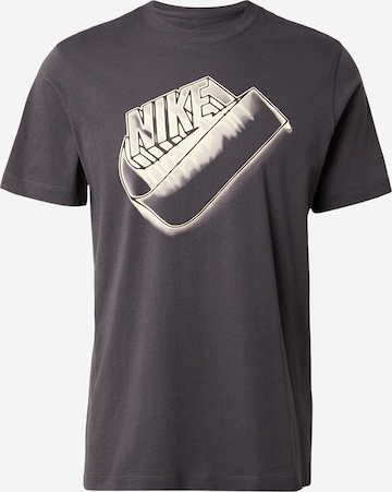 T-Shirt 'FUTURA' Nike Sportswear en gris : devant