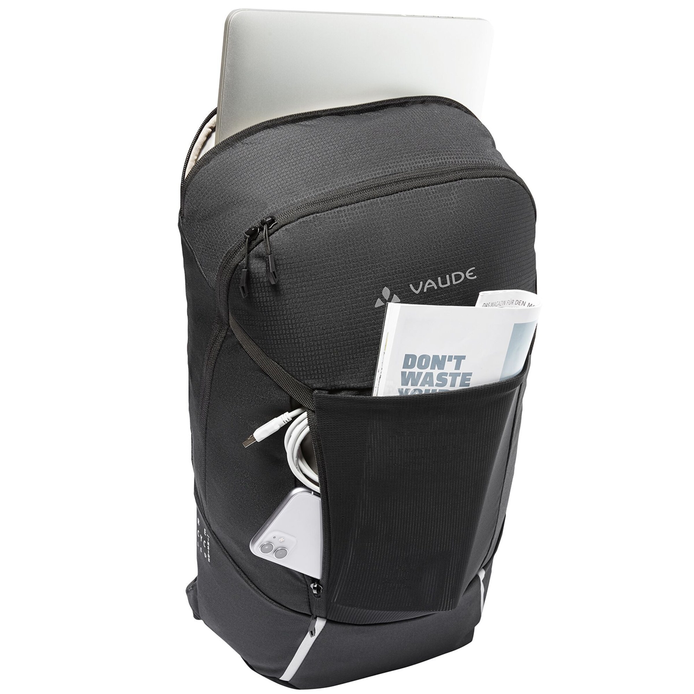 Zaino sportivo 'Cycle' di VAUDE in nero