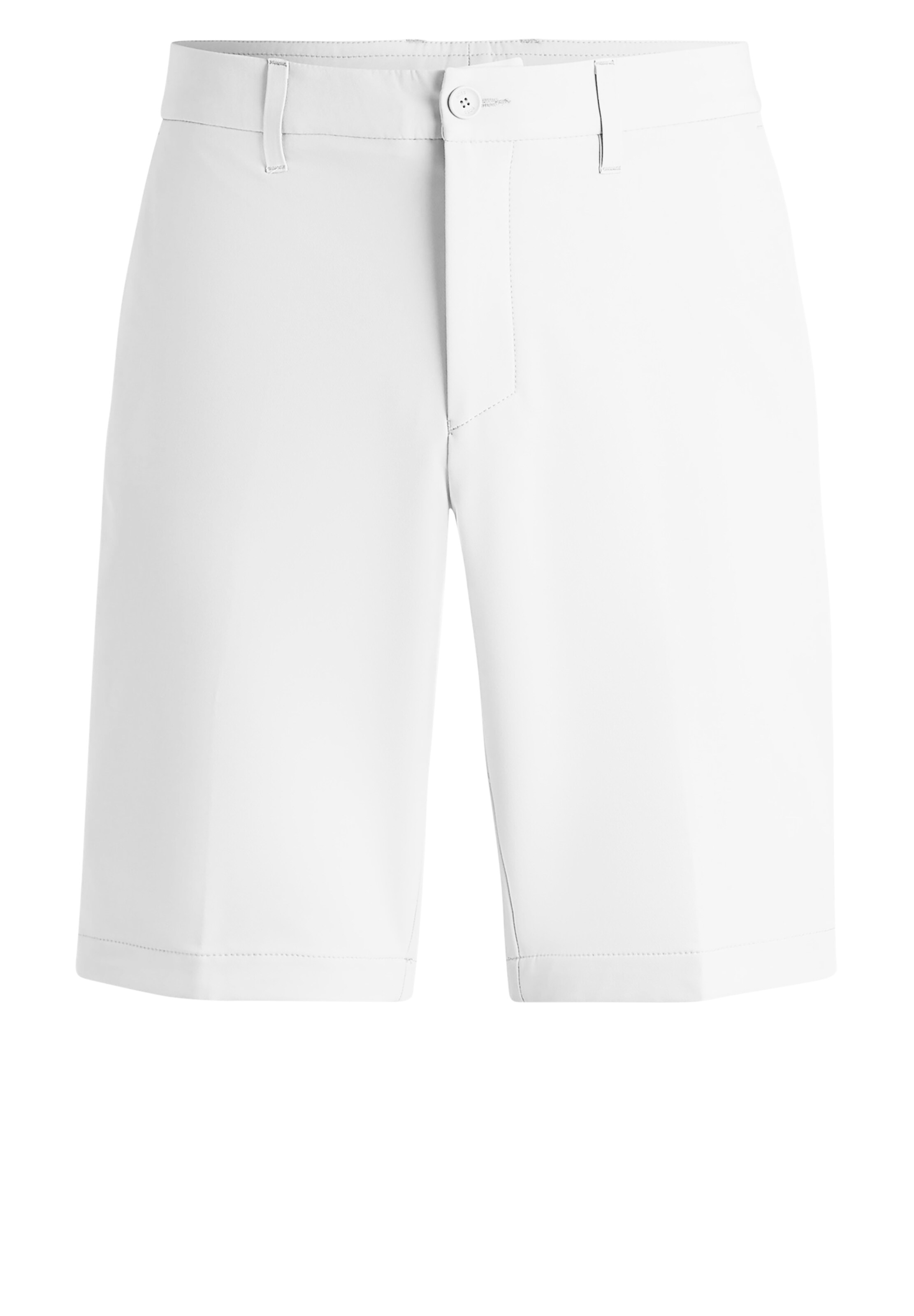 BOSS Slim fit Pants in White: front