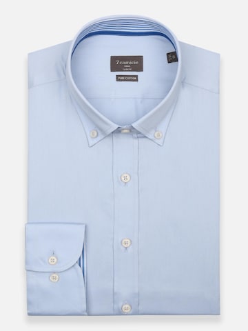 7Camicie Slim Fit Businesshemd 'Leonardo'‌‌‌‌‌‌ in Blau