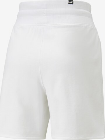 Regular Pantalon PUMA en blanc