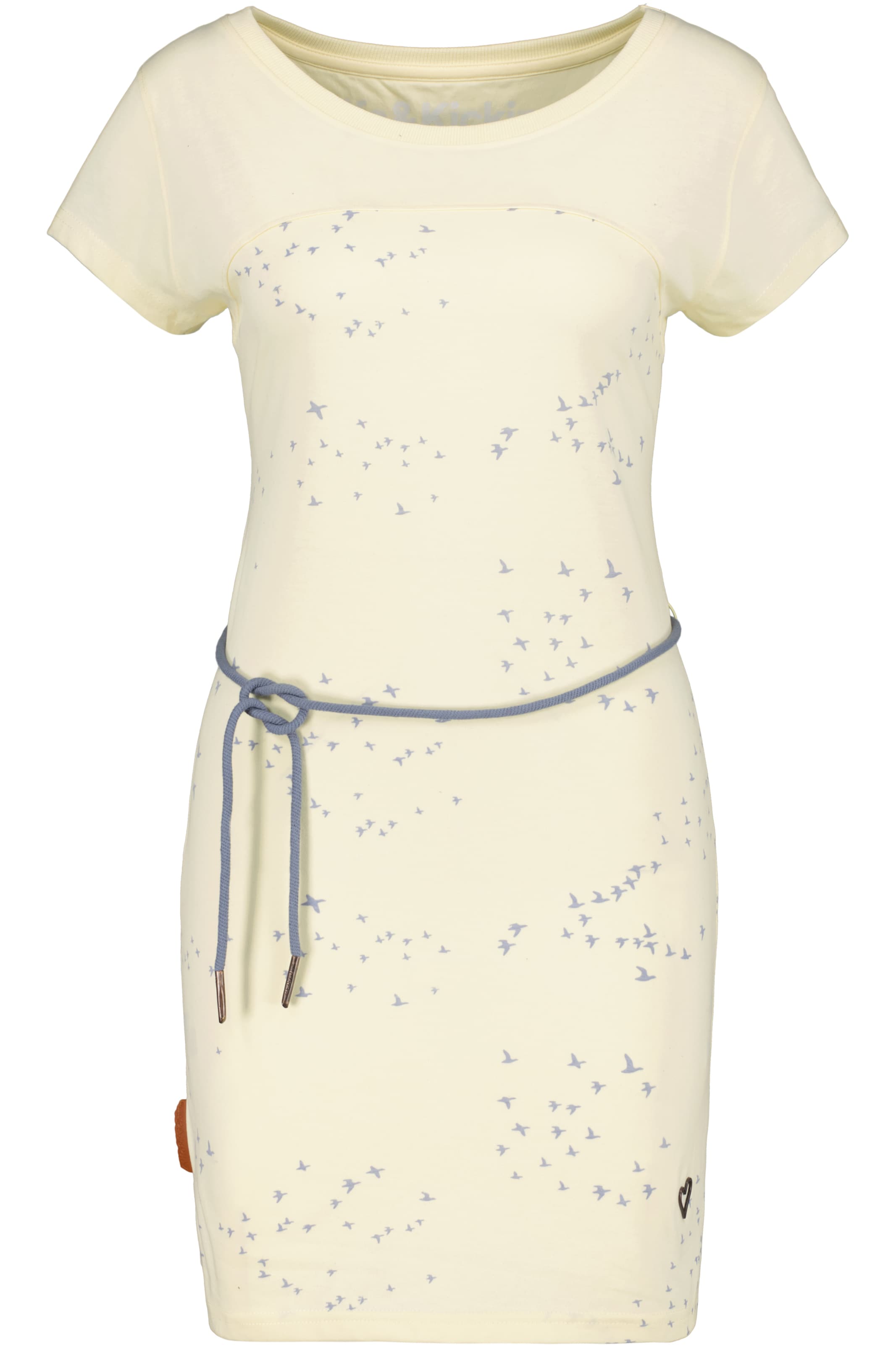 alife & kickin Kleid 'ClarissaAK' in Gelb: Vorderseite