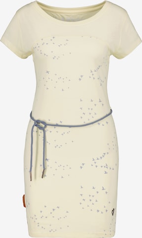 alife & kickin Kleid 'ClarissaAK' in Gelb: Vorderseite