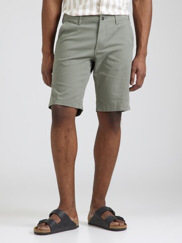 zaļš JACK & JONES Standarta Čino bikses 'JJIDave': no priekšpuses