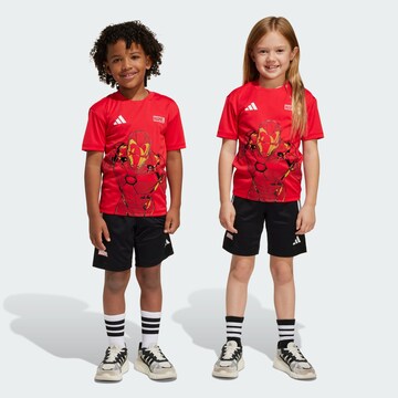 ADIDAS SPORTSWEAR Tracksuit 'Marvel Iron-Man' in Red: front