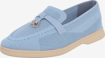 Ital-Design Slipper in Blau: Vorderseite