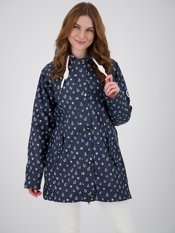 ankerglut Outdoor Jacket 'Friesennerz ANKERGLUTWOLKE WMN' in Blue: front