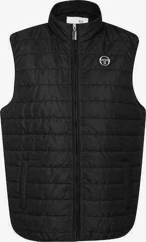 Sergio Tacchini Weste in Schwarz: predná strana