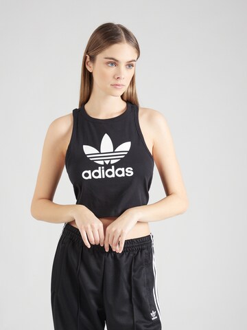 ADIDAS ORIGINALS Top w kolorze czarny: przód