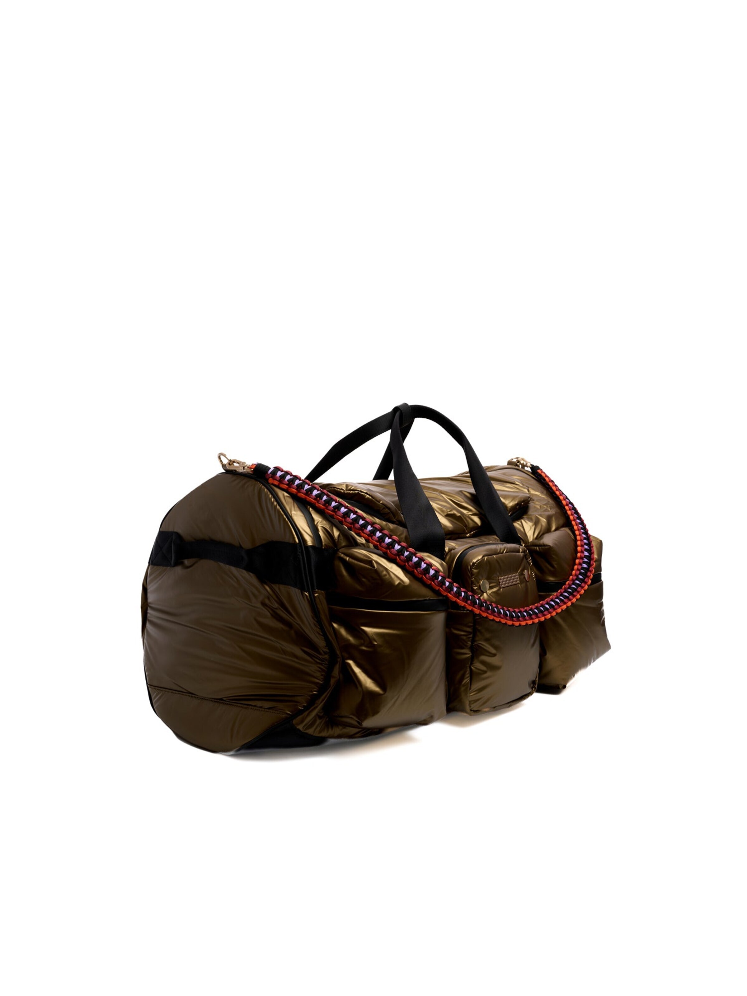 Clio Weekend bag 'DISCOVERY NYLON' in Gold