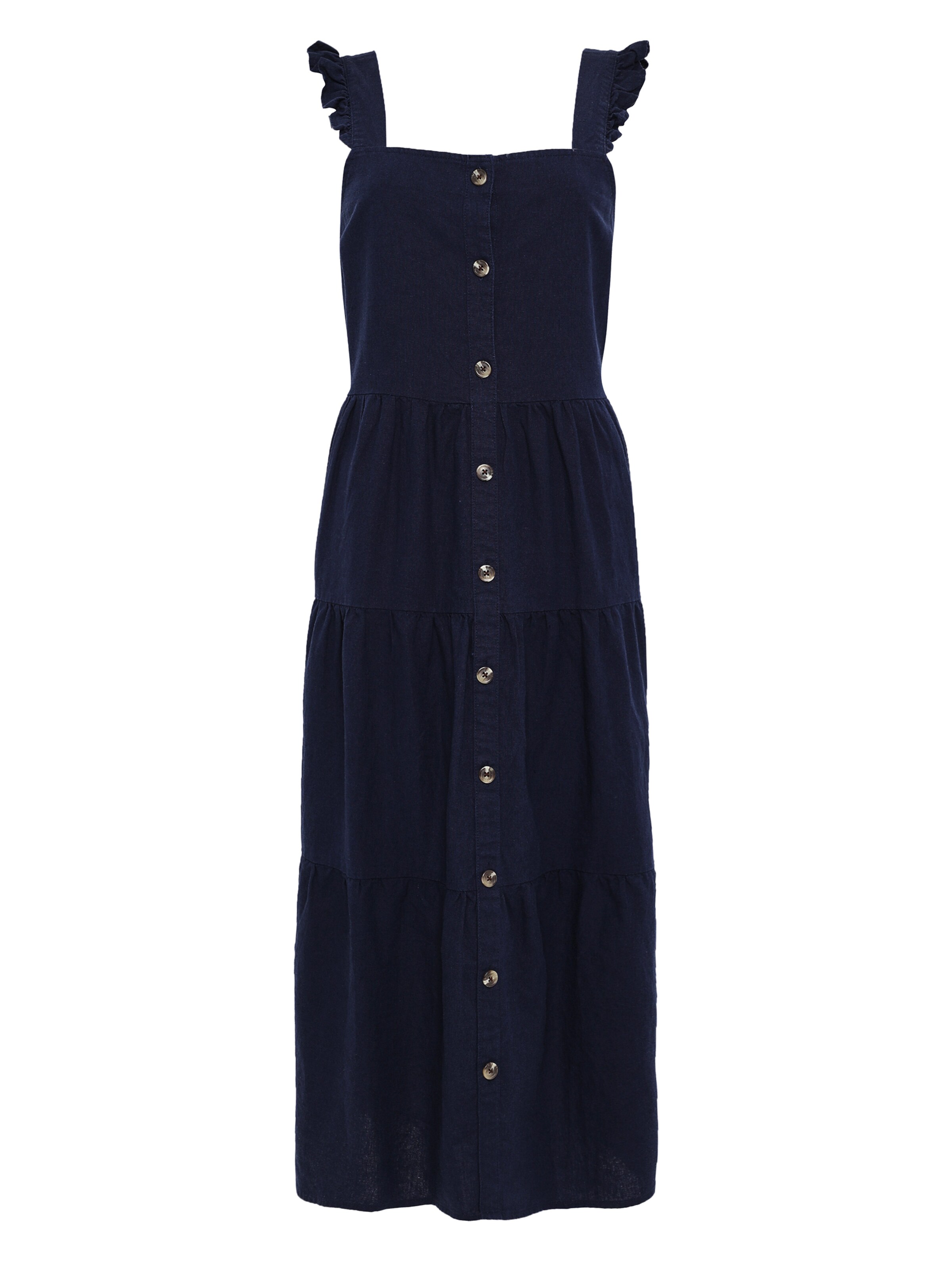 Threadbare Kleid 'Oak' in Blau: Vorderseite