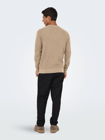 Only & Sons Свитер 'ONSHAY' в Бежевый