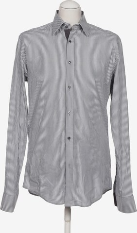 JOOP! Button Up Shirt in M in Grey: front