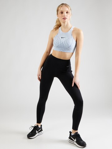 NIKE Bustier Sports-BH i blå