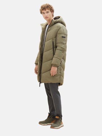 Parka d’hiver TOM TAILOR DENIM en vert