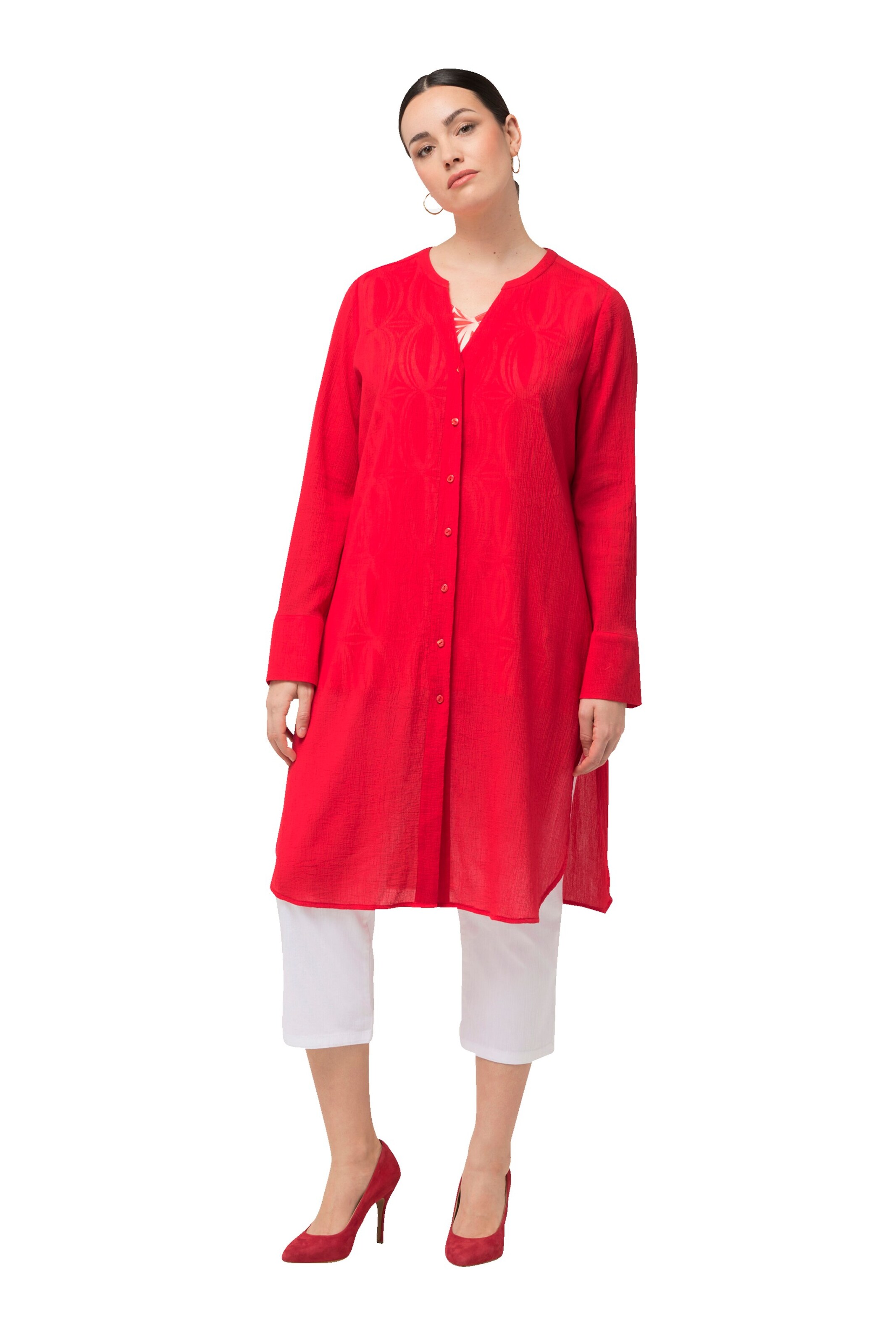 Ulla Popken Tunic in Red