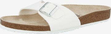 Mule BIRKENSTOCK en blanc : devant