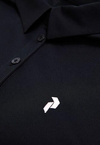 PEAK PERFORMANCE Poloshirt 'Alta' in Schwarz
