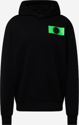 Sweat-shirt Plein Sport en noir : devant