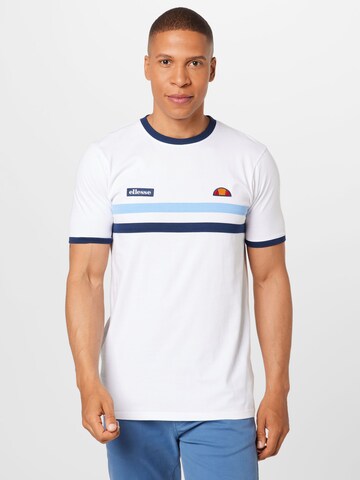 ELLESSE T-shirt 'Banlo' i vit: framsida